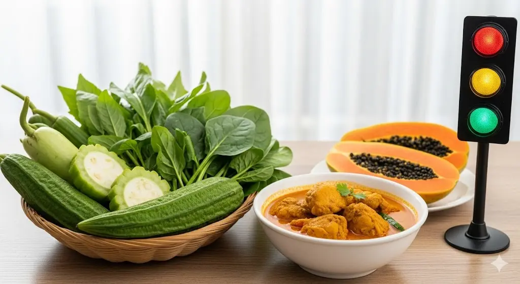 Coloring Your Plate – Vegetables, Fruits & Non-Veg the Healthy Way